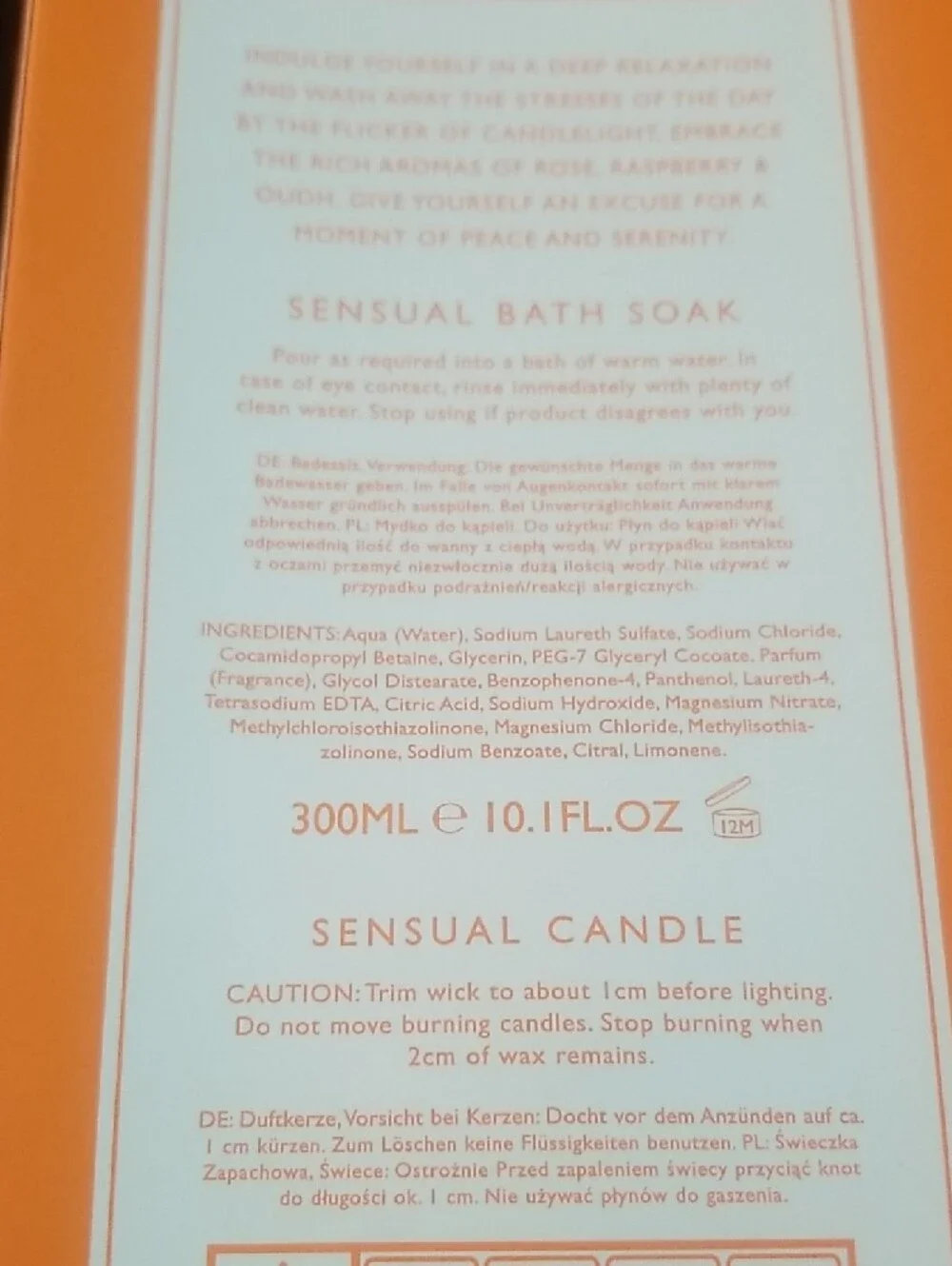 Pecksniff's Vanilla Orange Ginger Fragranced Candle Set - Orange Packaging